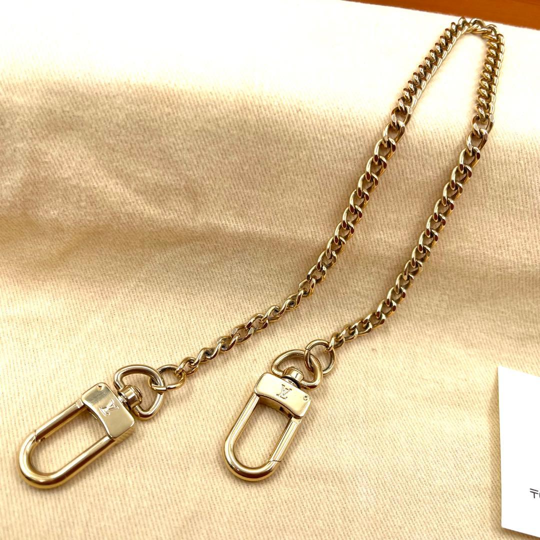 美品！　ルイヴィトン　ウォレット　チェーン　長財布　610