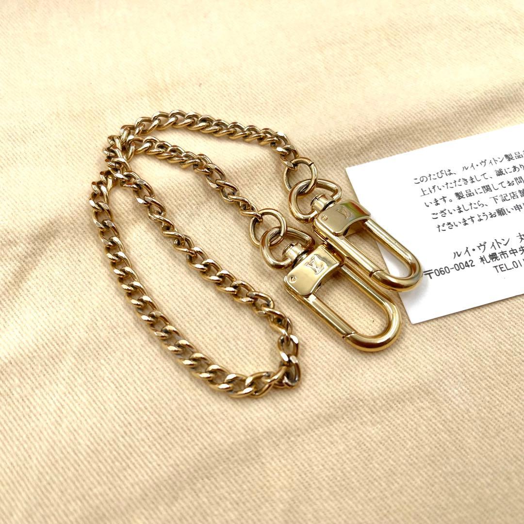 美品！　ルイヴィトン　ウォレット　チェーン　長財布　610