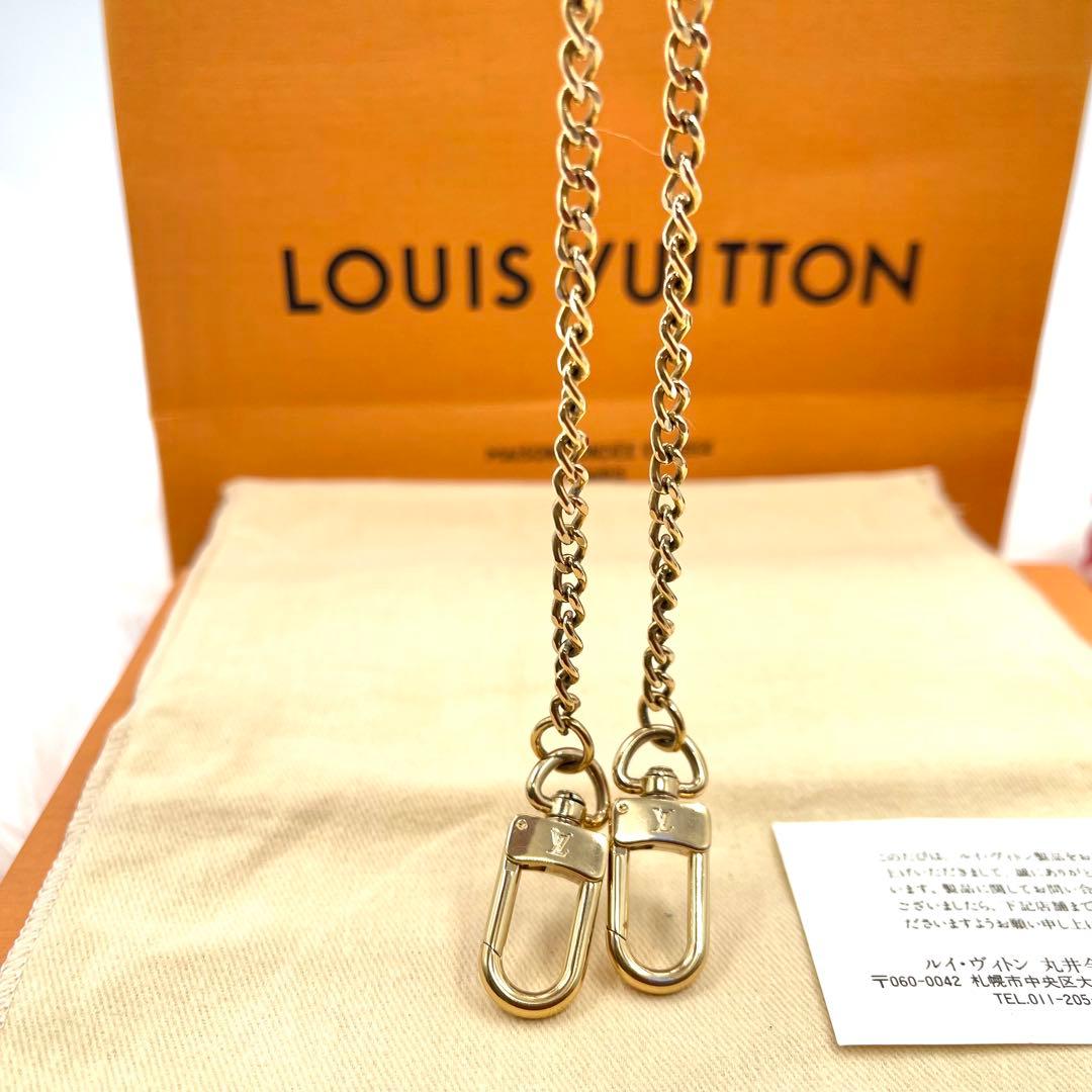 美品！　ルイヴィトン　ウォレット　チェーン　長財布　610