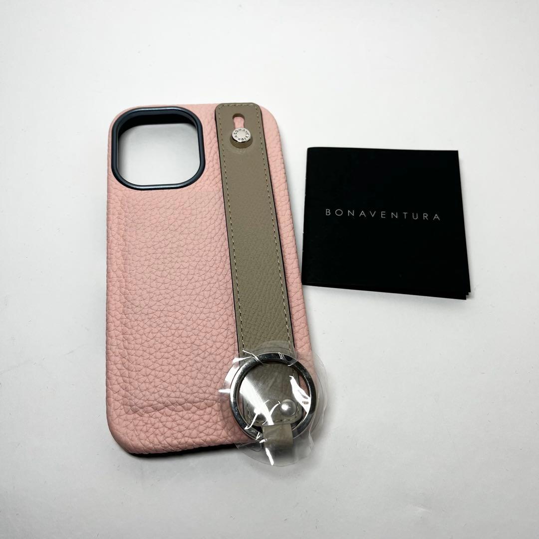 【未使用品】BONAVENTURA レザー iPhone16 ケース