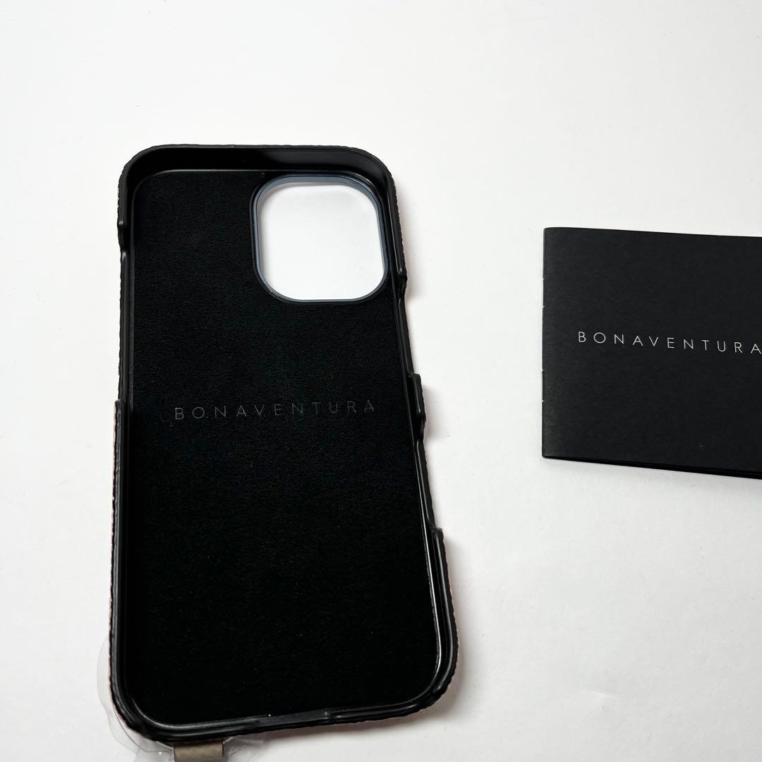 【未使用品】BONAVENTURA レザー iPhone16 ケース