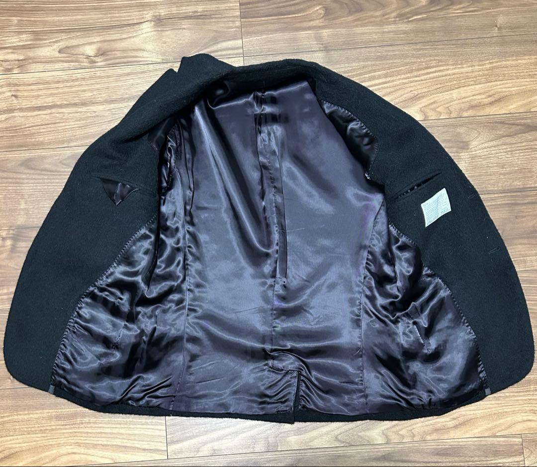 kolor ウール アルパカ 金ボタン テーラード コート ジャケット ブラック