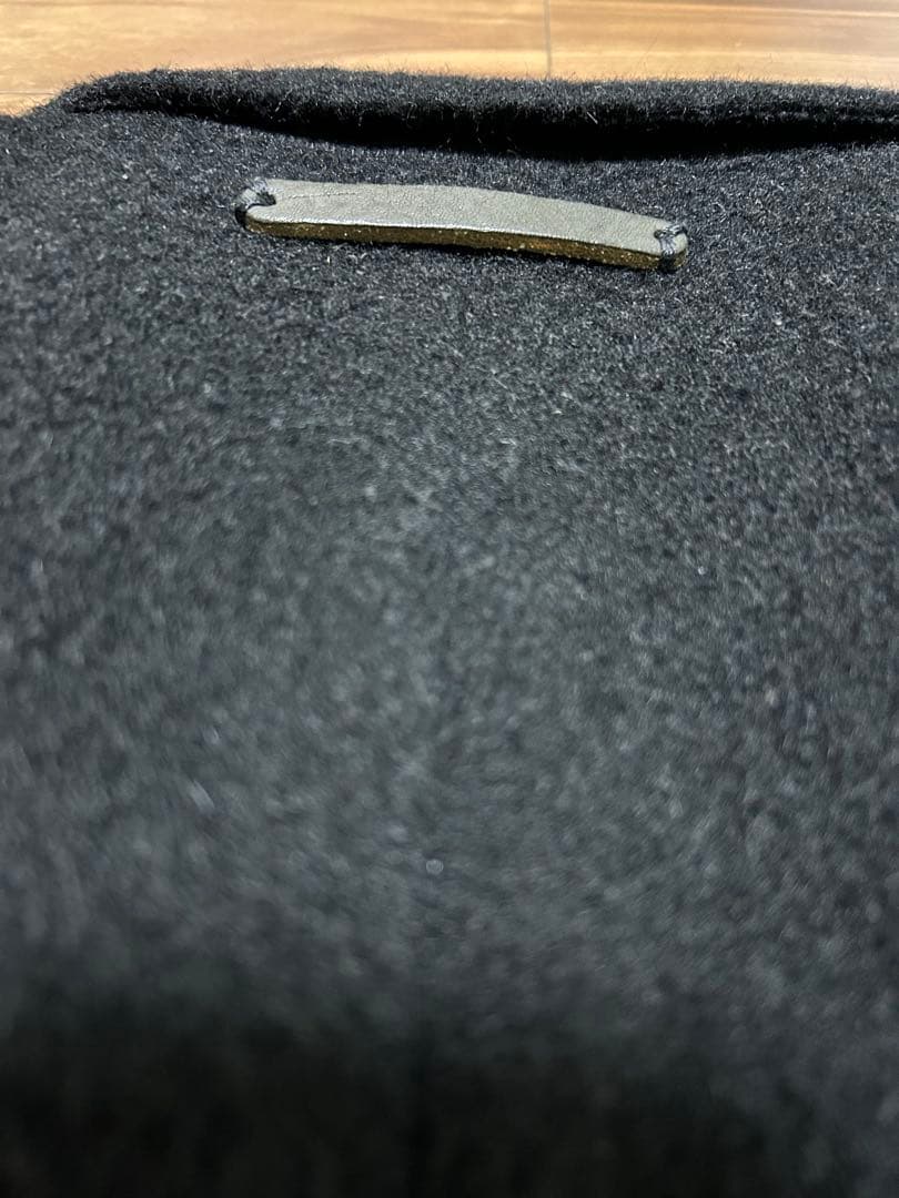 kolor ウール アルパカ 金ボタン テーラード コート ジャケット ブラック