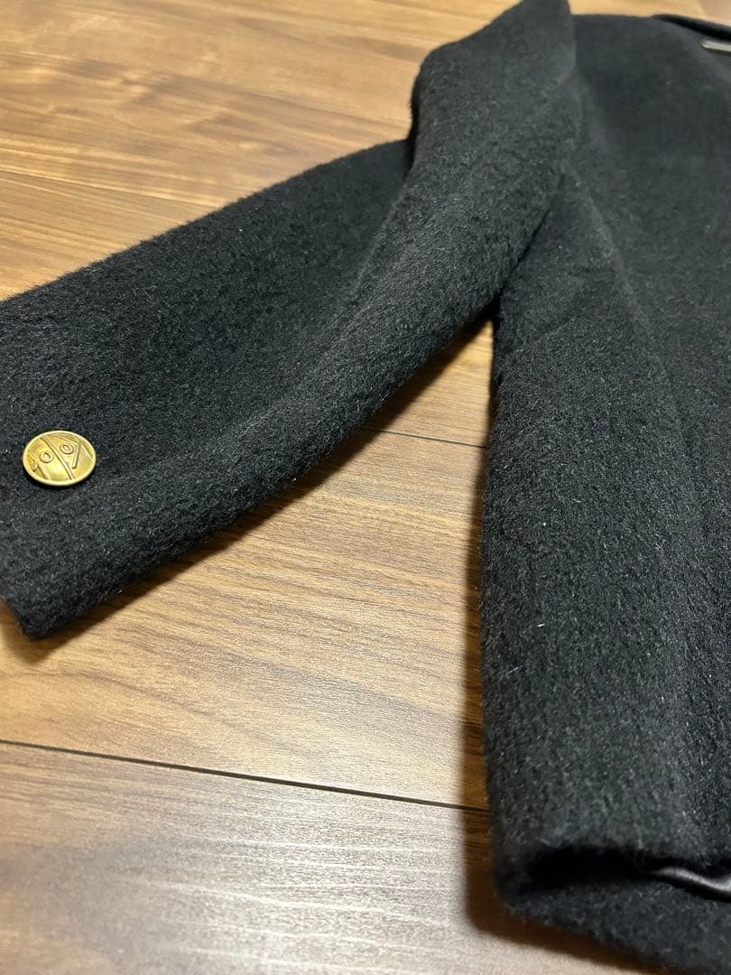 kolor ウール アルパカ 金ボタン テーラード コート ジャケット ブラック