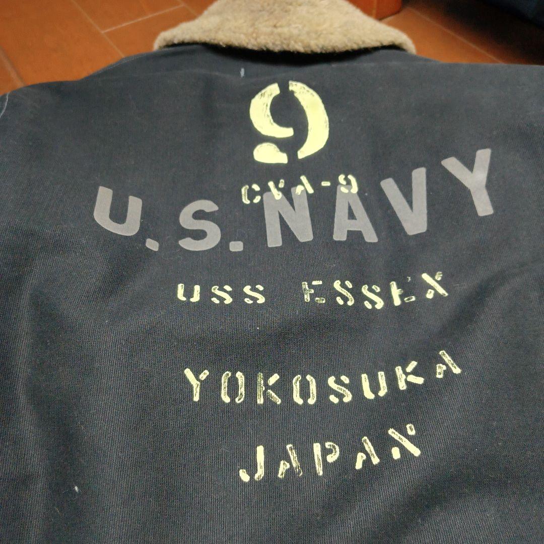 バズリクソンズ　n-1デッキジャケット　ミリタリージャケット　ブラック