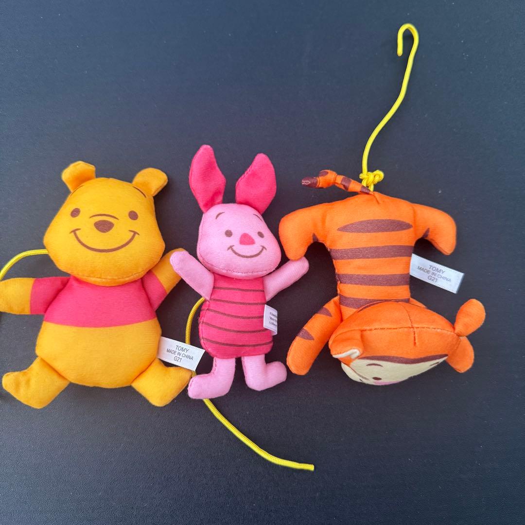 【極美品】くまのプーさん　えらべる回転 6WAYジムにへんしんメリー　プーメリー