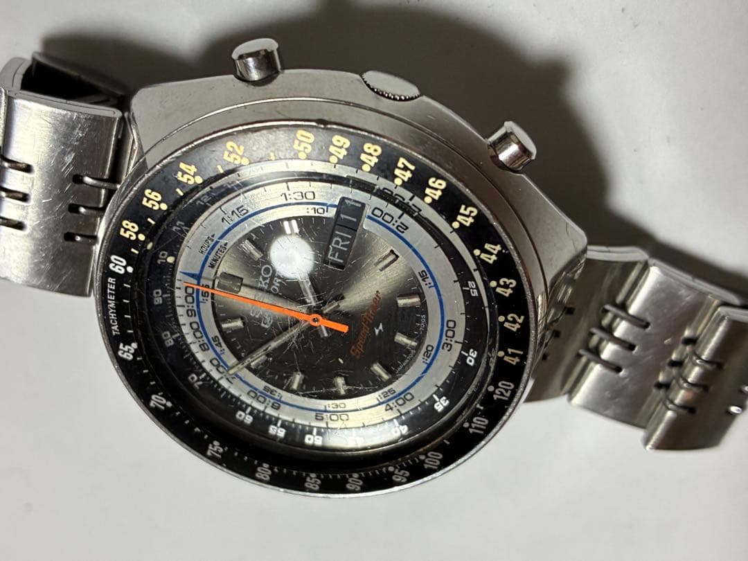 希少　セイコー　スピードタイマー　メンズ腕時計