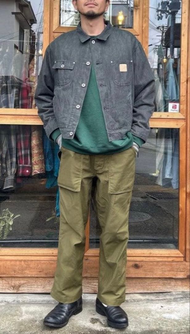 (完売商品)ササフラス　FS CULTIVATOR ベイカーパンツ