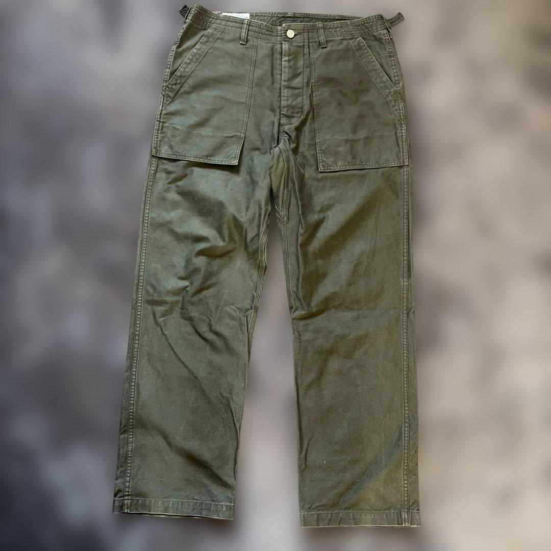 (完売商品)ササフラス　FS CULTIVATOR ベイカーパンツ