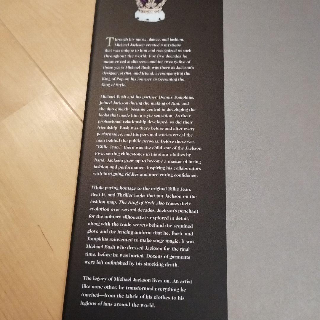 洋書 The King of Style Michael Jackson
