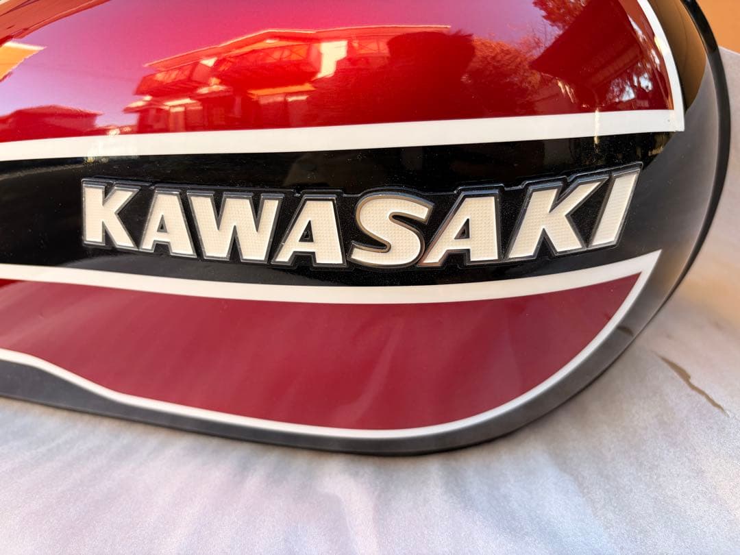 w400 W650 w800タンク　W3 ペイント　スムージング済