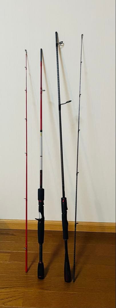 バスロッド 2本セット ゾディアス268ml ギャレット ディツアーエディション