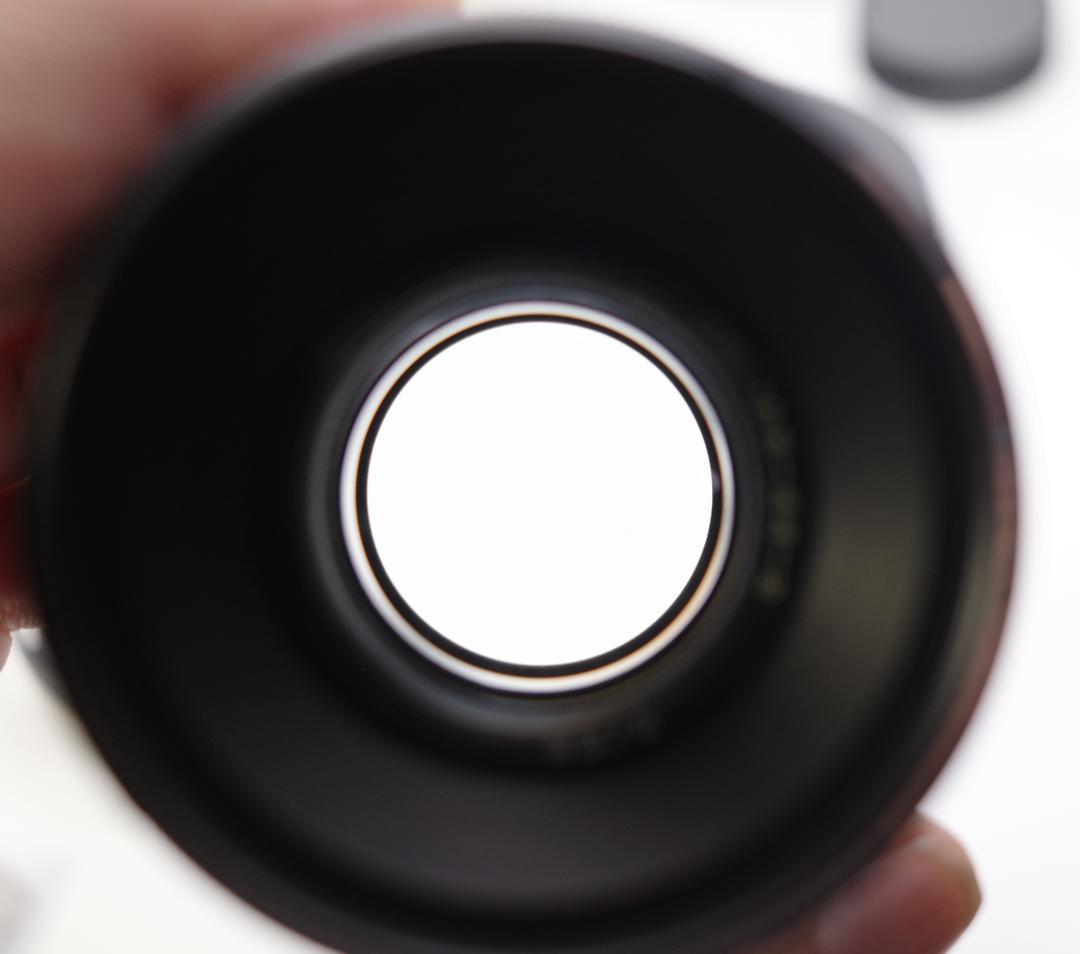 58　パスポート　純正ケース付ぐるぐるボケレンズ　 ヘリオス　44-2　M42