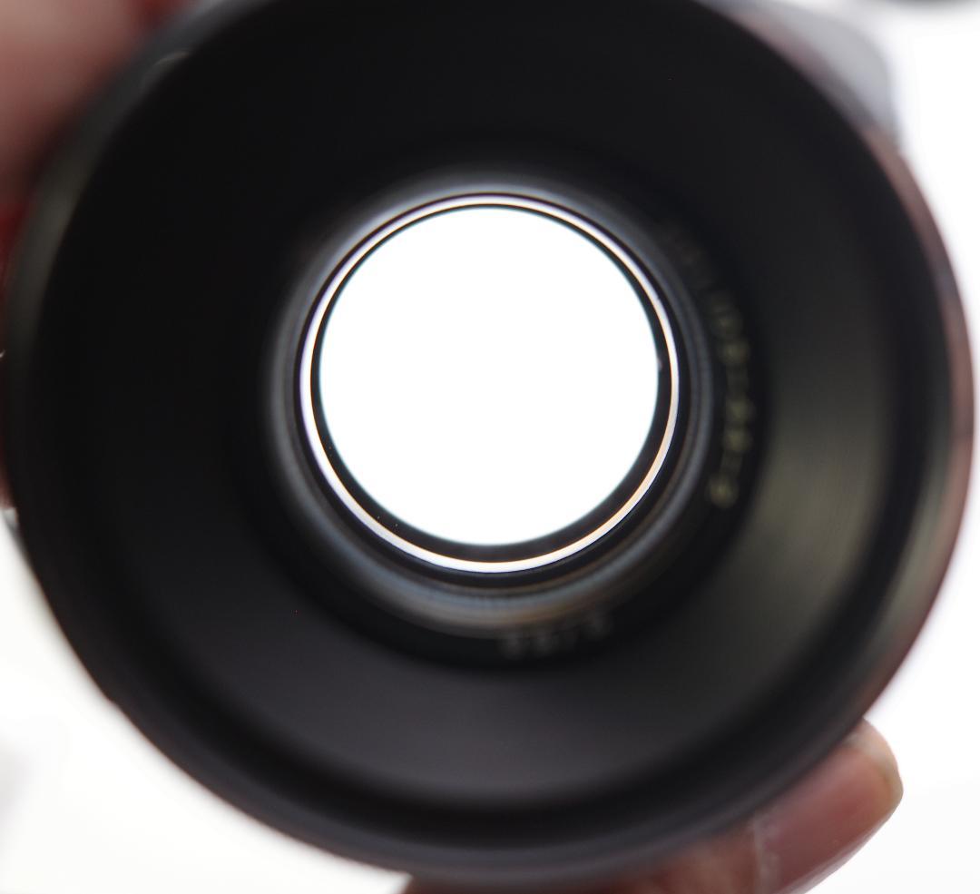 58　パスポート　純正ケース付ぐるぐるボケレンズ　 ヘリオス　44-2　M42