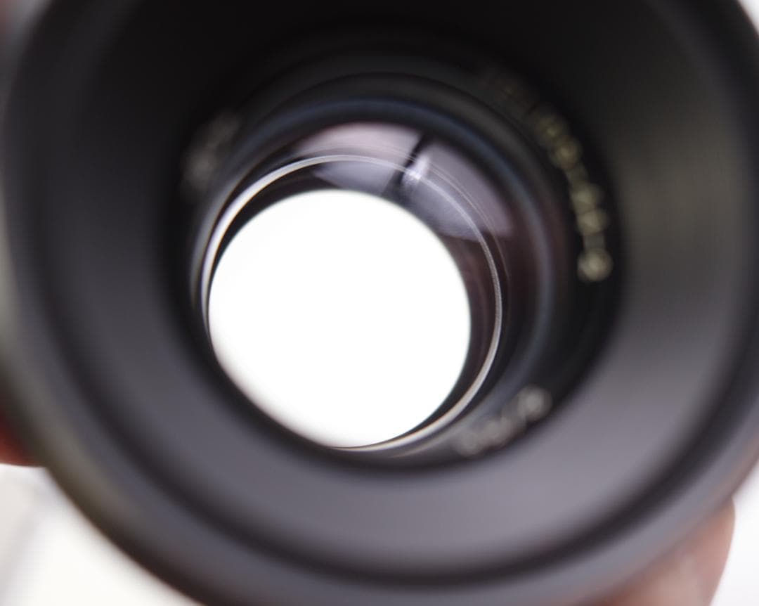 58　パスポート　純正ケース付ぐるぐるボケレンズ　 ヘリオス　44-2　M42