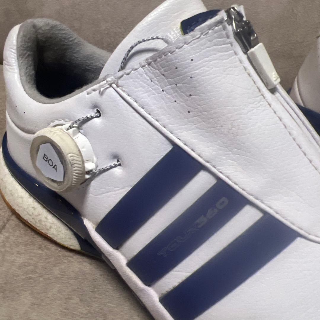 アディダスゴルフ ツアー360 BOA 26.5cm ネイビー 定価33,000