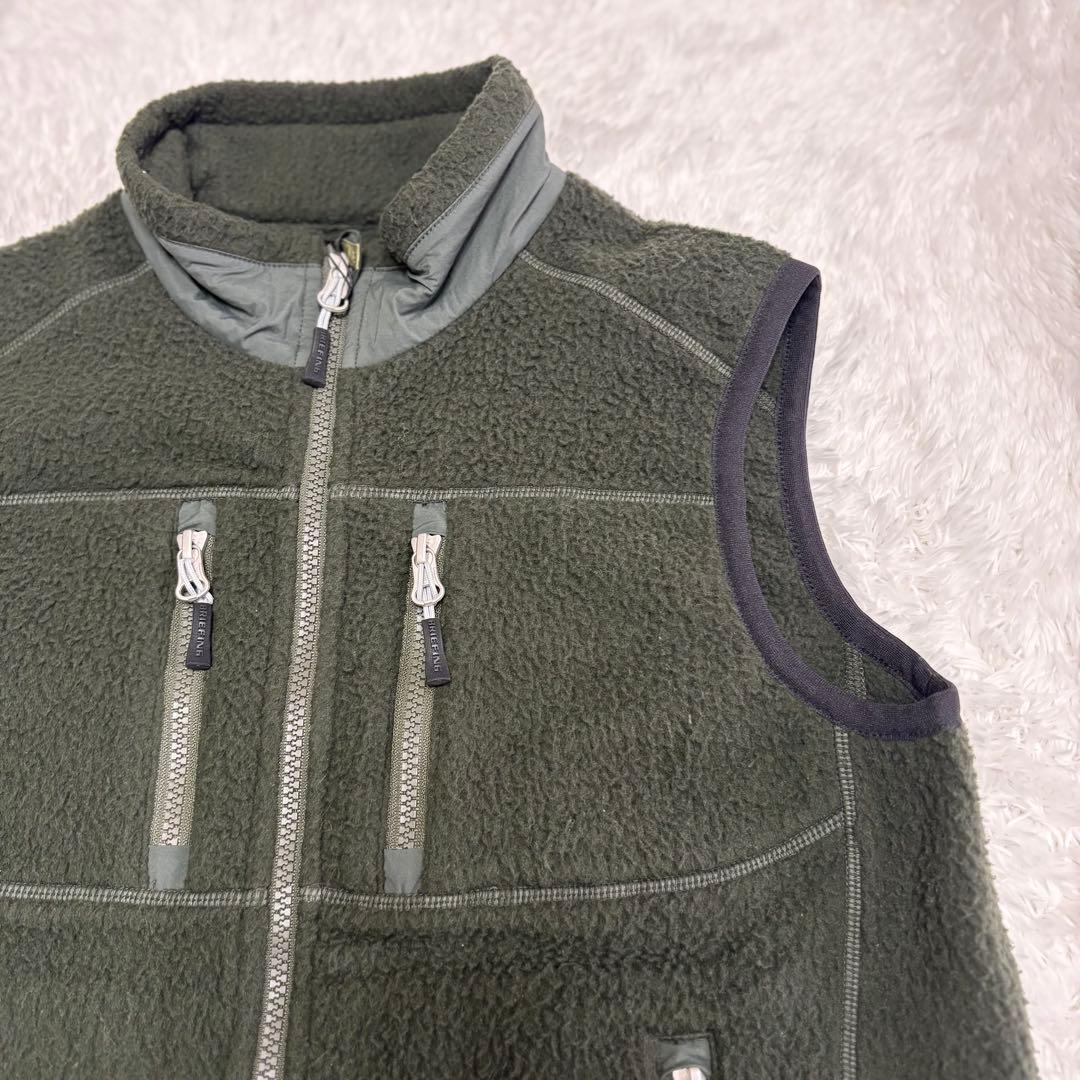 新品タグ付き ブリーフィング 2024年モデル ダブルジップ ボアベスト