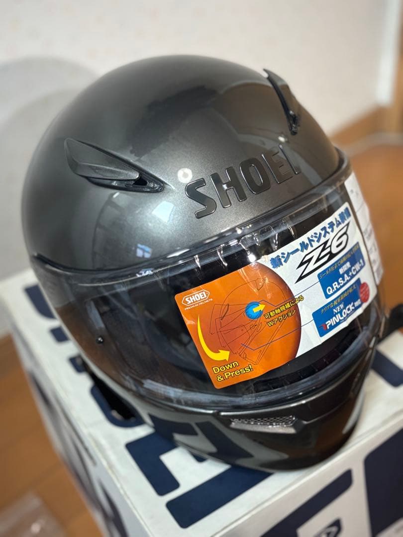 k*i様 新古品SHOEI Z-6 フルフェイスヘルメット XL 限定カラー