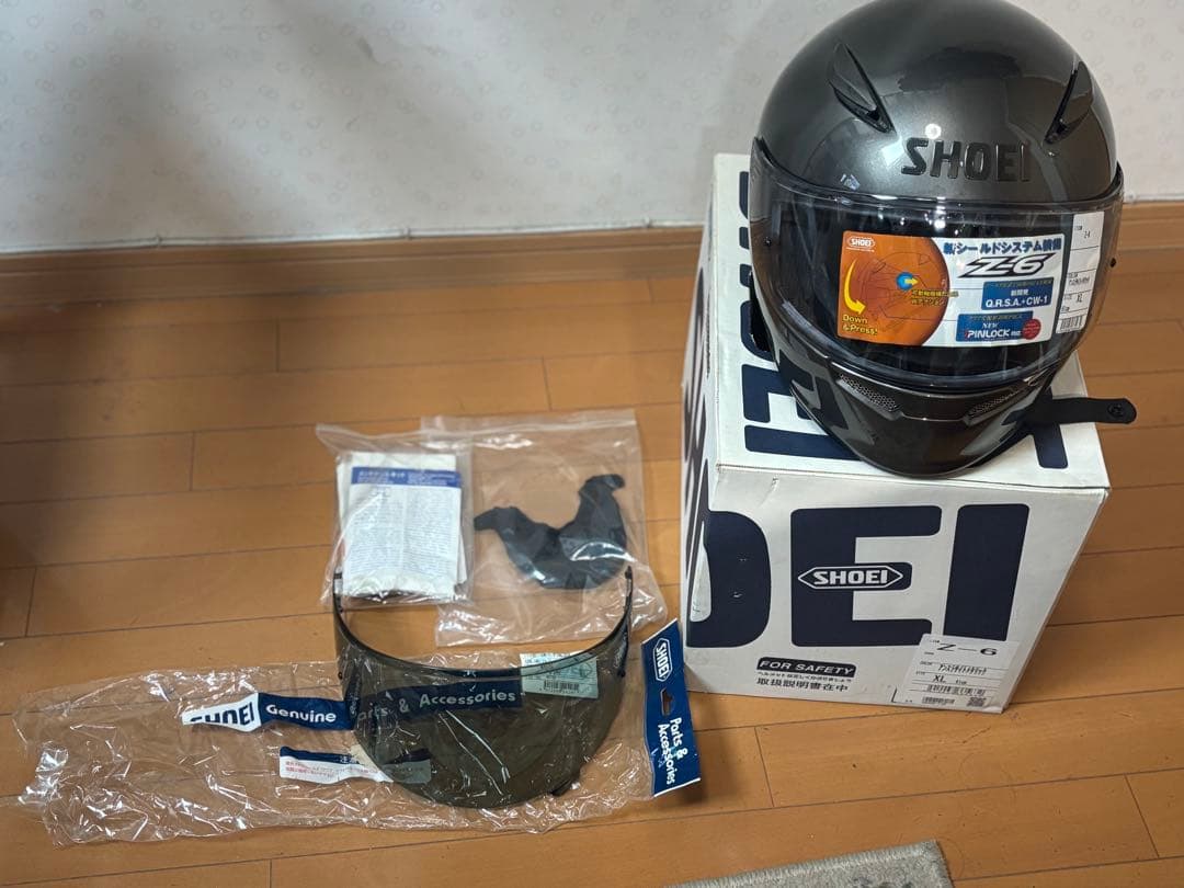 k*i様 新古品SHOEI Z-6 フルフェイスヘルメット XL 限定カラー