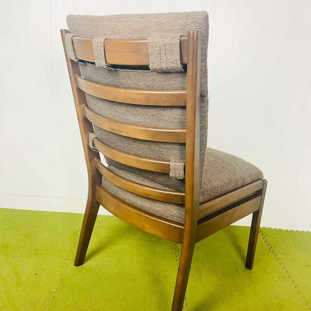 【美品】　ニトリ　ダイニングチェア NコレクションC-27M MBR/DMO