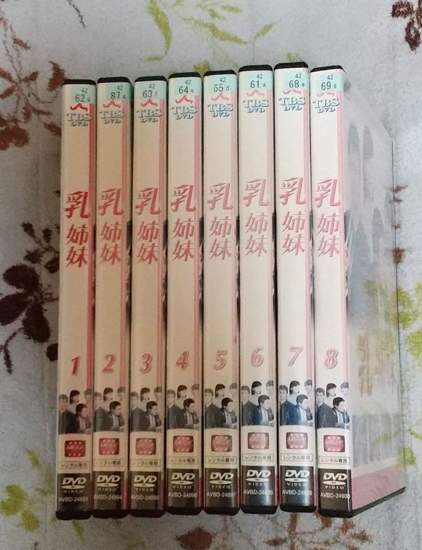 乳姉妹 DVD [レンタル落ち] 全8巻セット