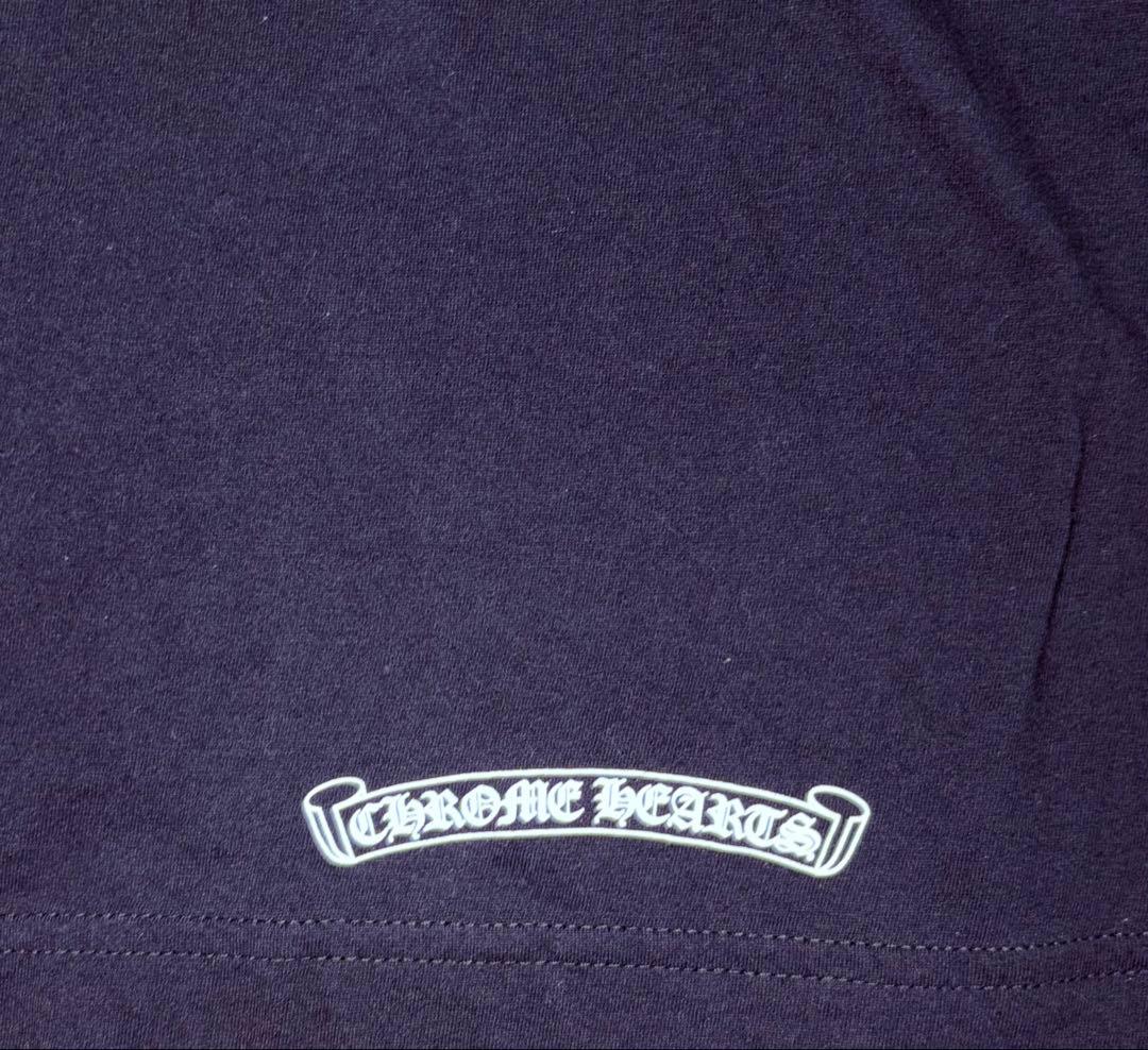 クロムハーツ ラウンドネックTシャツ 黒L 美品 CHROME HEARTS