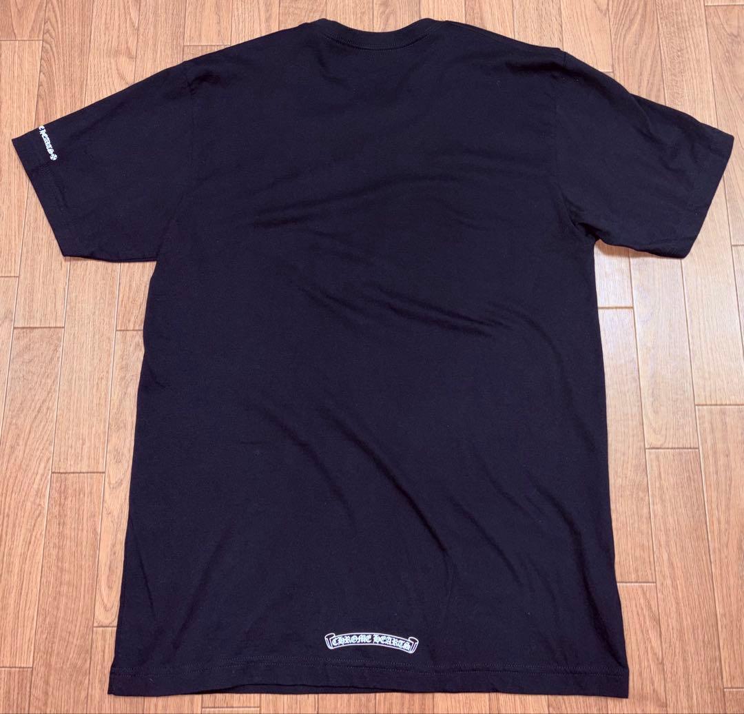 クロムハーツ ラウンドネックTシャツ 黒L 美品 CHROME HEARTS