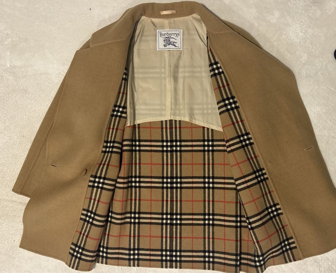 【極美品】Burberrys ベージュ ウールコート