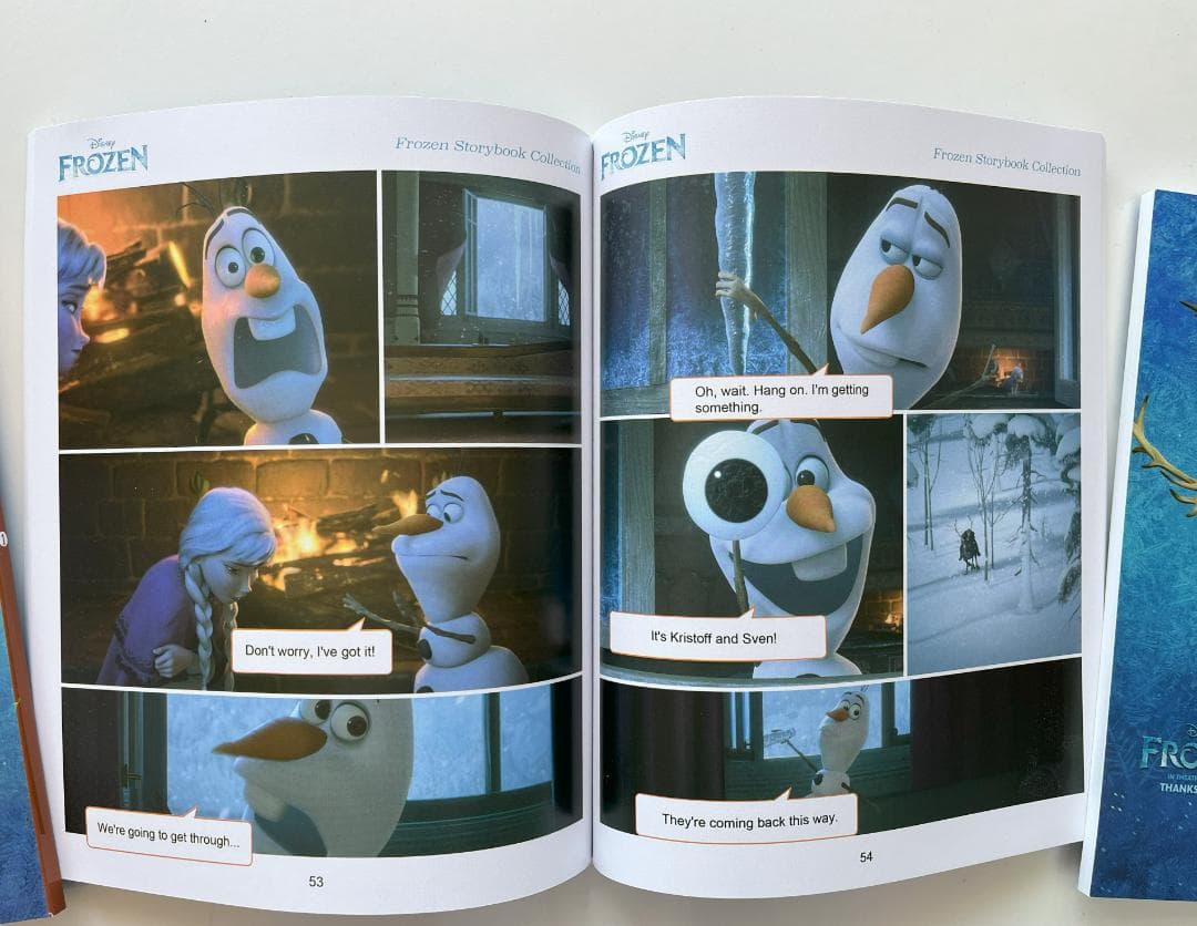 Frozen絵本4冊　アナと雪の女王　音源付動画付き　マイヤペン対応