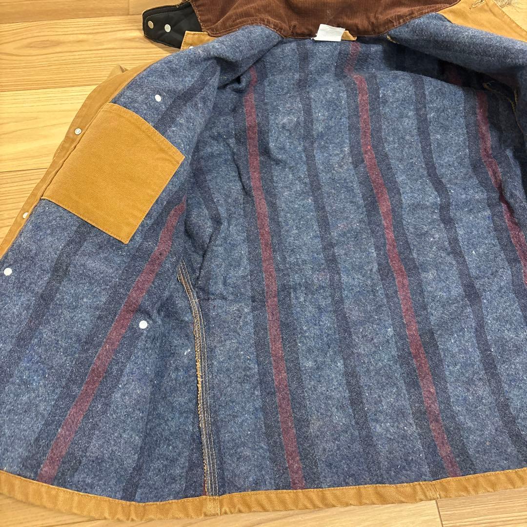 90sCarhartt ミシガンチョアコート40 フード付き