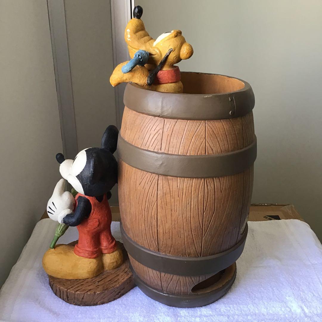 セトクラフト　ミッキーマウス　プルート　傘立て