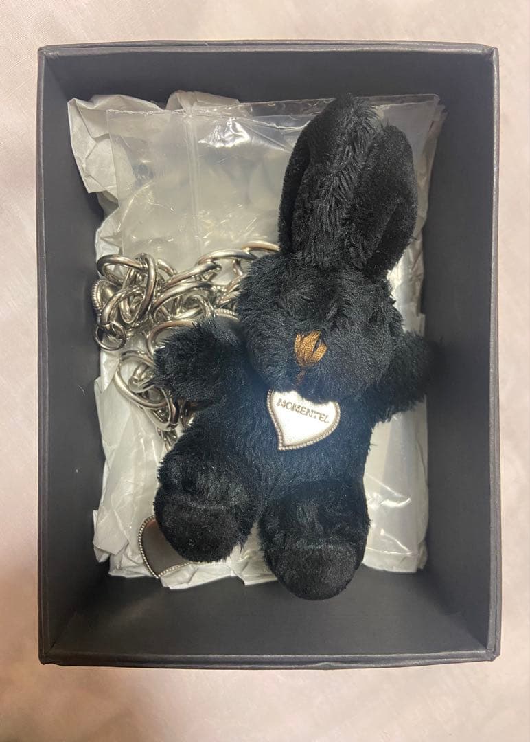 アクセサリー MOMENTEL Black Rabbit Necklace litmus
