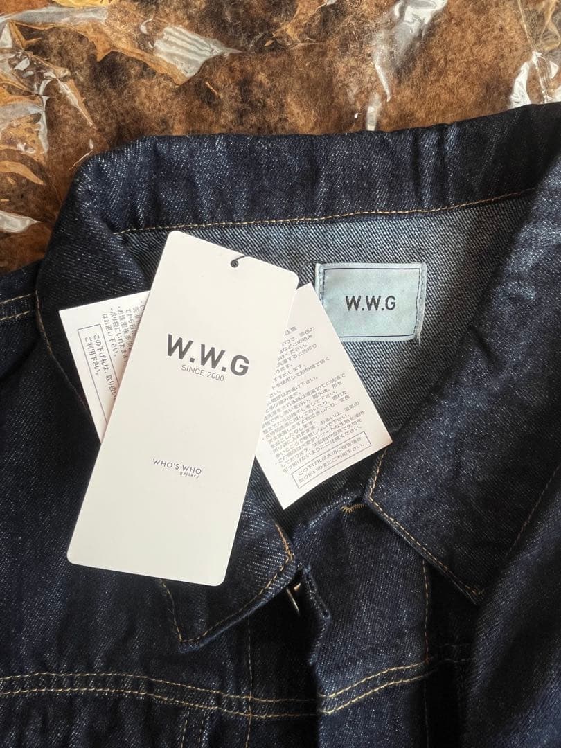 WHO'S WHO gallery パフスリーブデニムジャケット