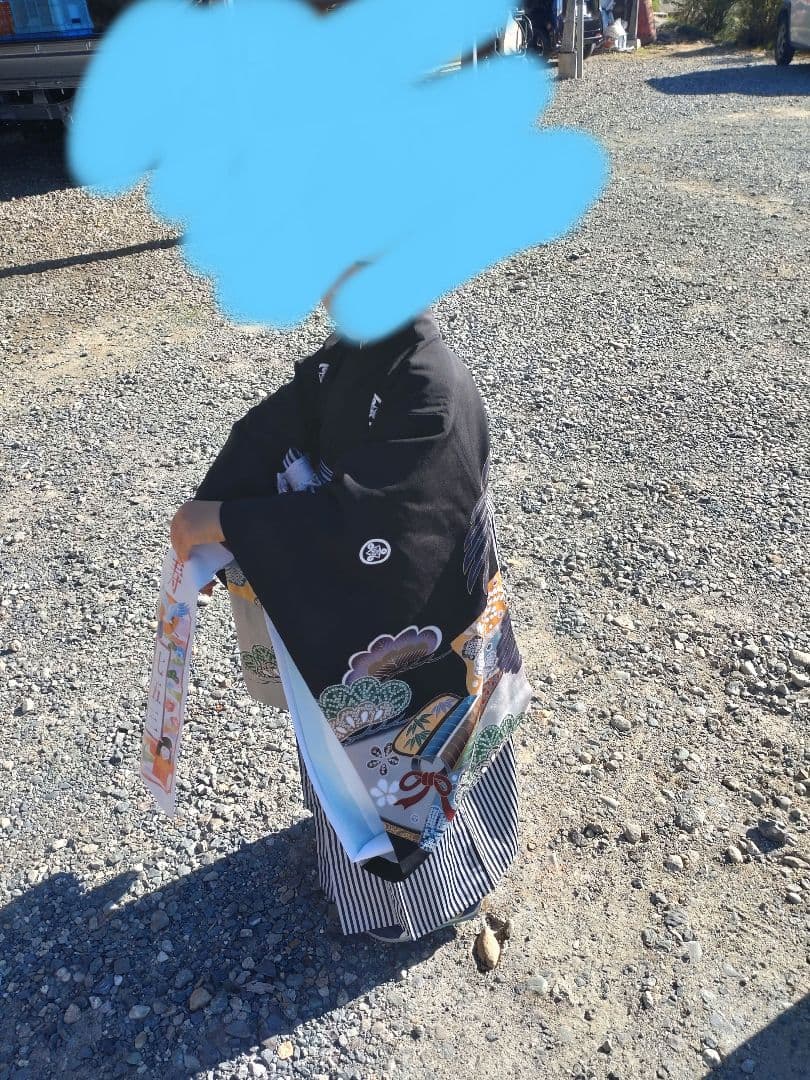 お宮参り＆七五三羽織着物と袴セット