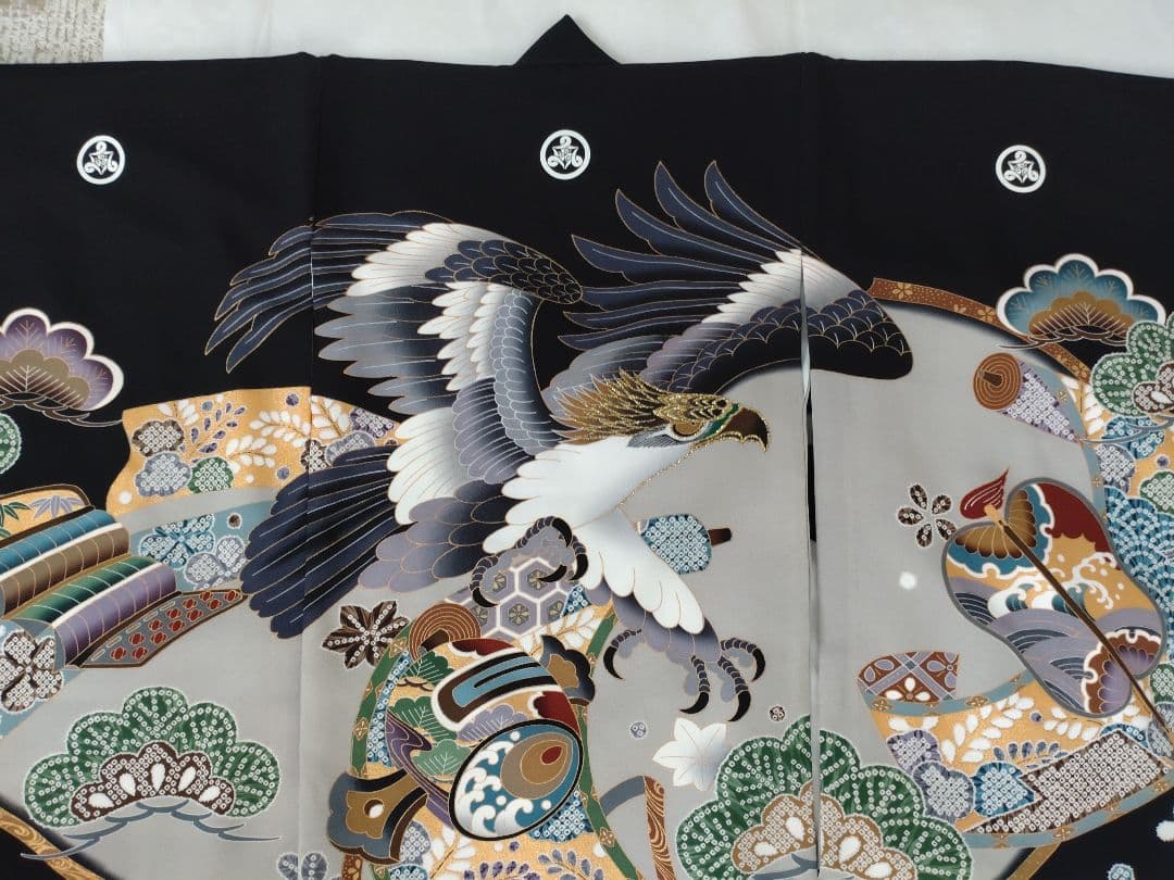 お宮参り＆七五三羽織着物と袴セット