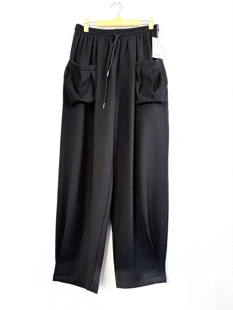 CYAN tokyo ポケットヘムタックワイド　ブラック　38 ニコアンド