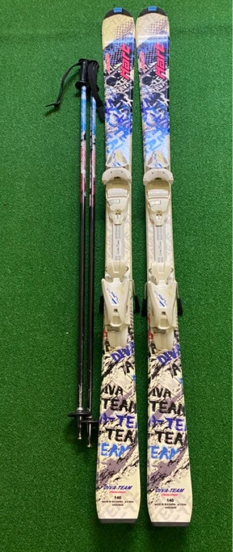 スキー板＋ビンディング＋ストック