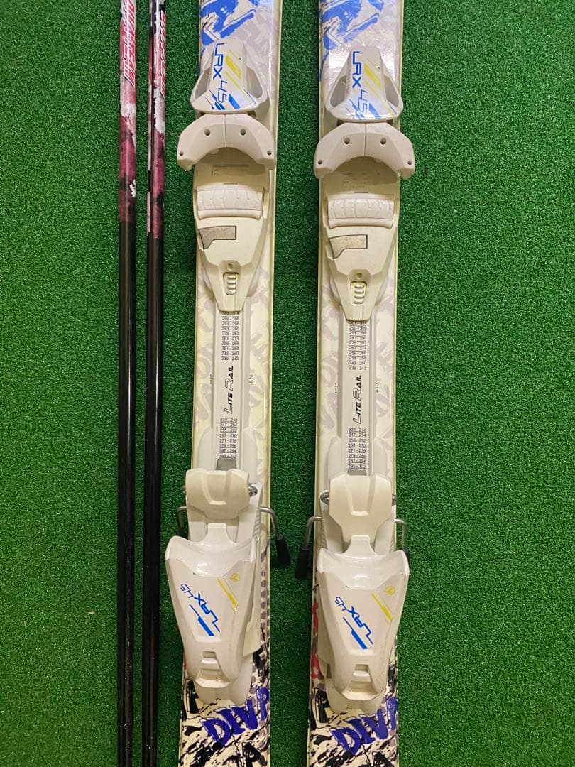 スキー板＋ビンディング＋ストック