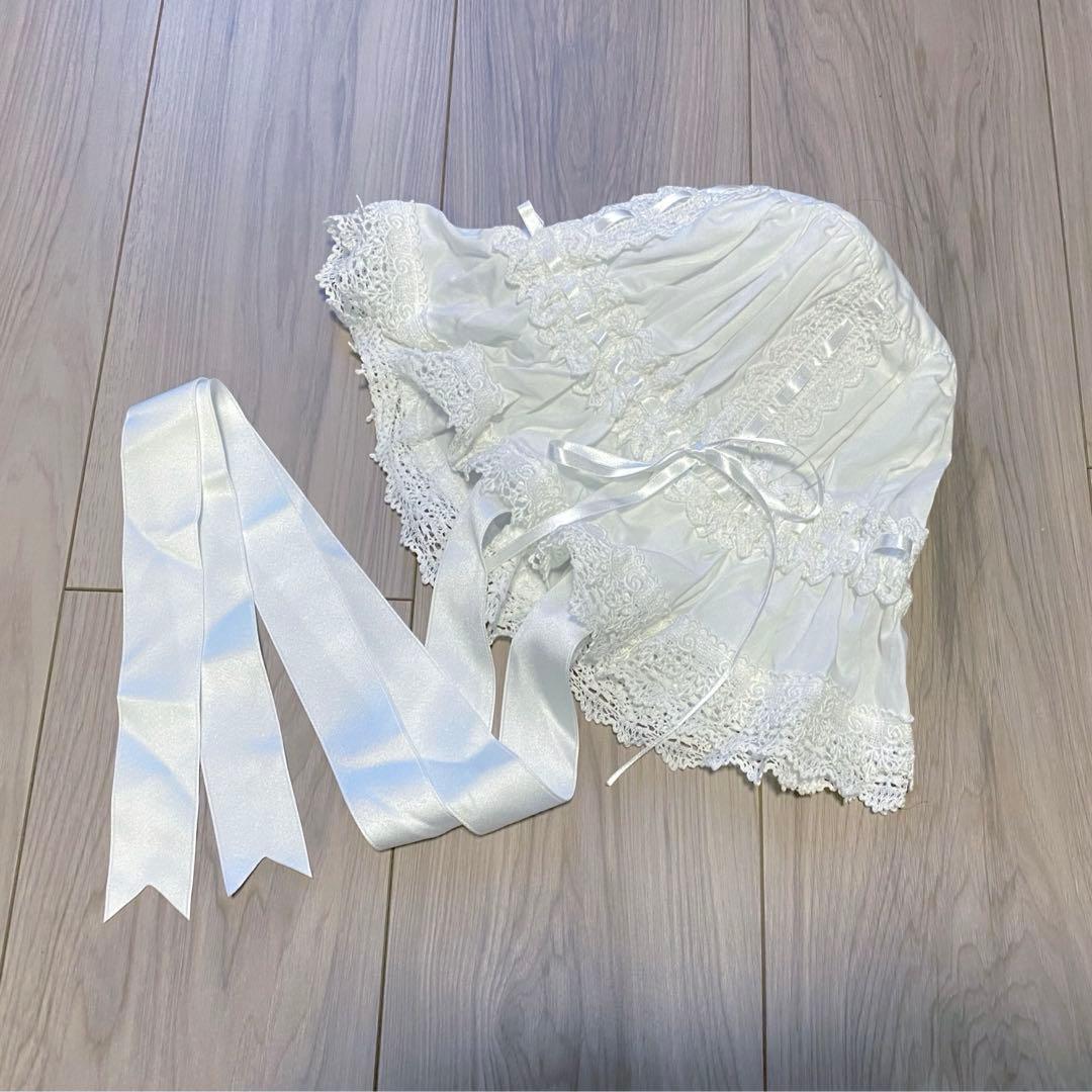 ロリータレースキャップ