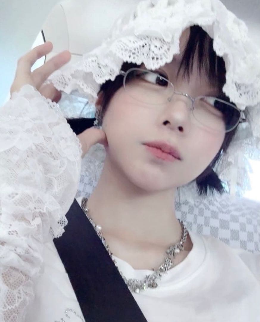 ロリータレースキャップ