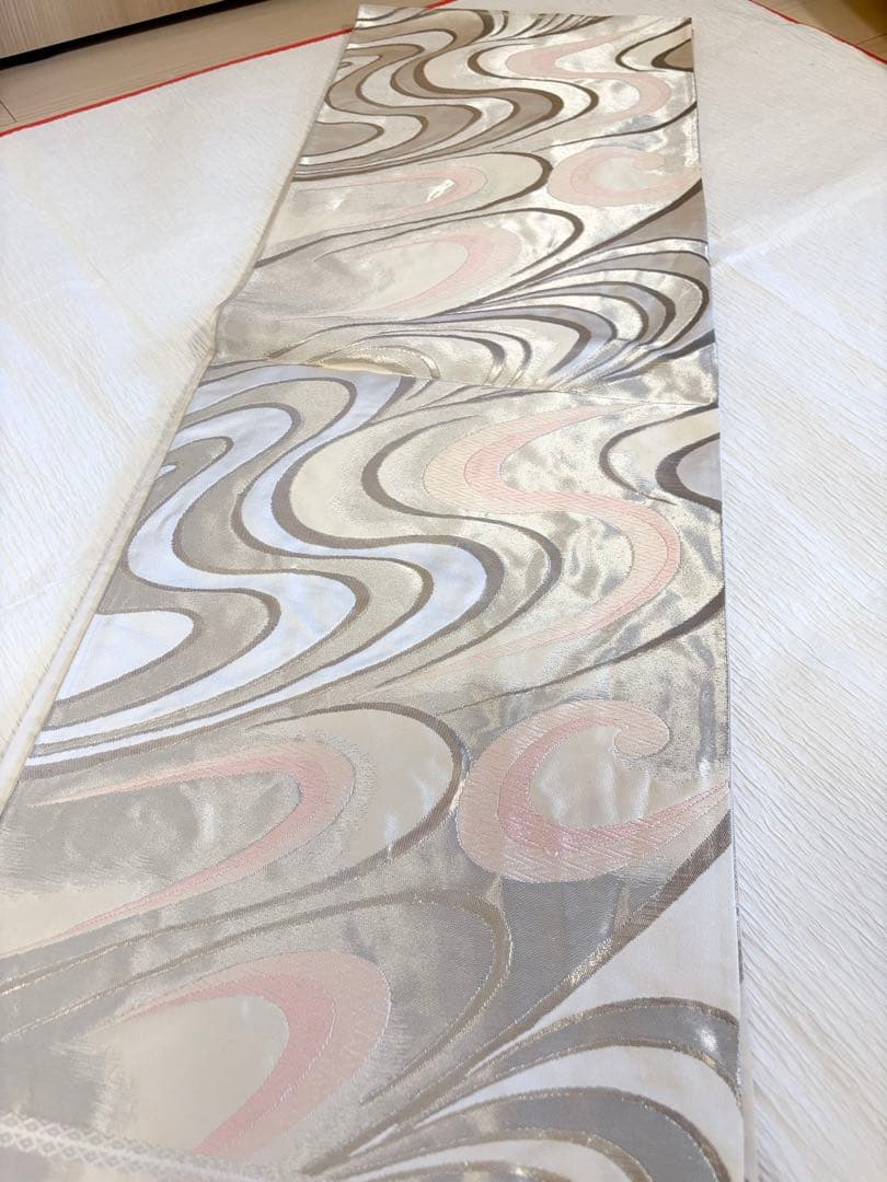 振袖セット 白 紫 緑 花柄 sMH2503201