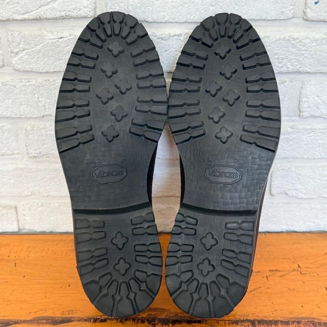 1度使用の極美品【Jalan Sriwijaya】4アイレット　スエードモカシン