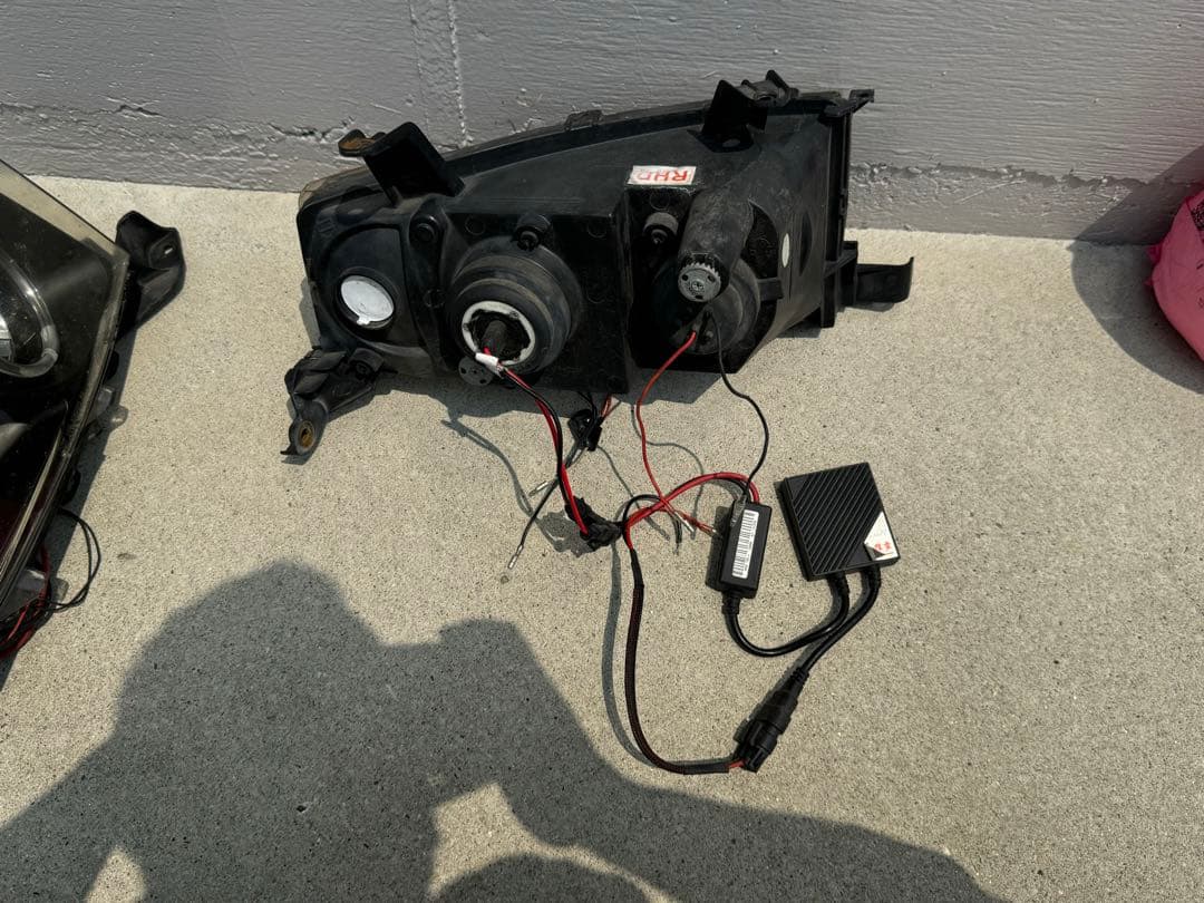 クリスタルアイ NCP bB ヘッドライト レンズ