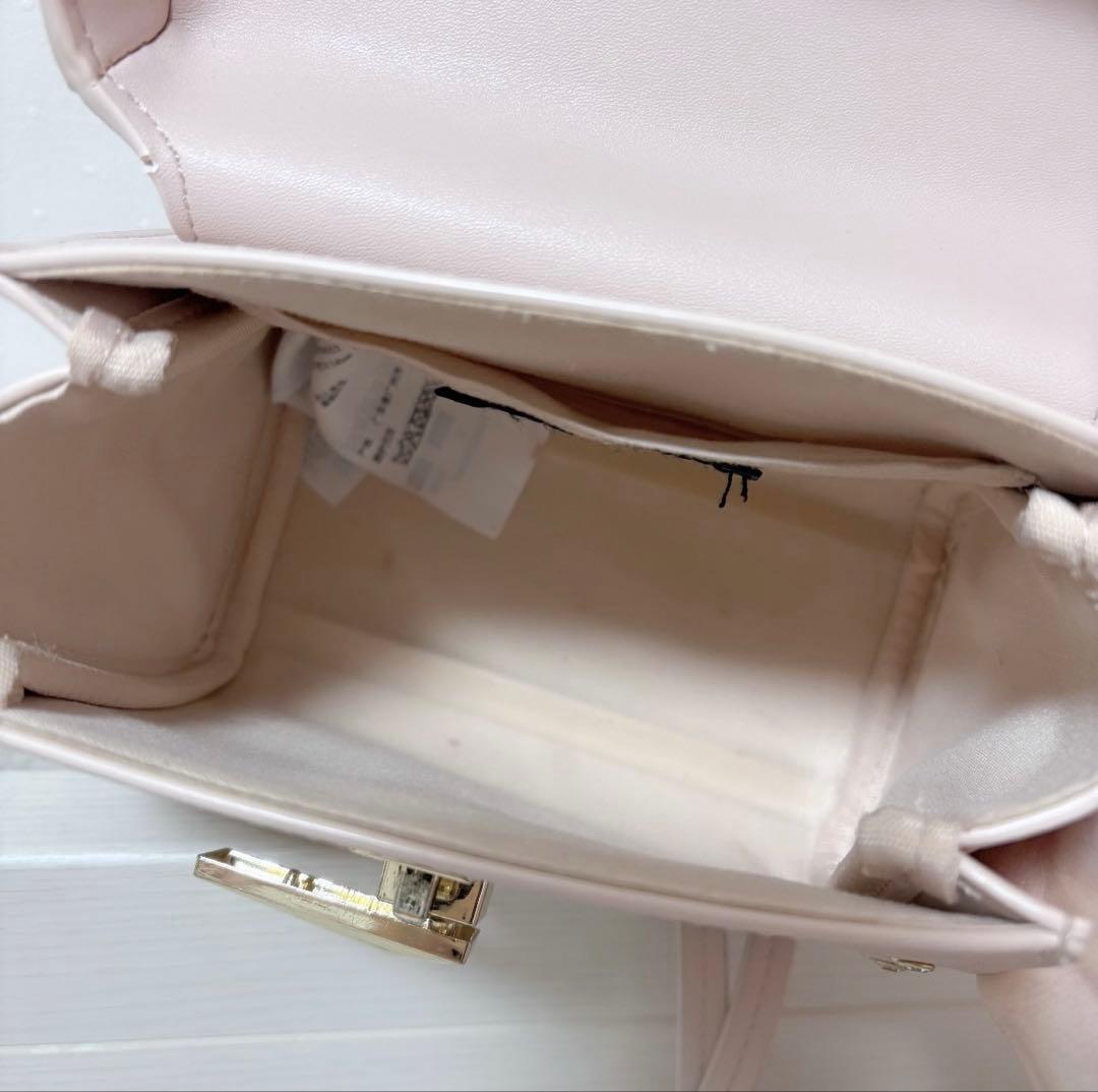 CELFORD リュタン ビジュースタッズポシェット ライトピンク