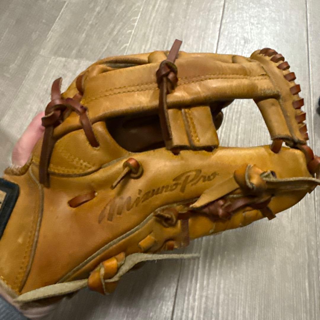 即決価格　即戦力品ミズノプロビックM軟式内野用グローブ