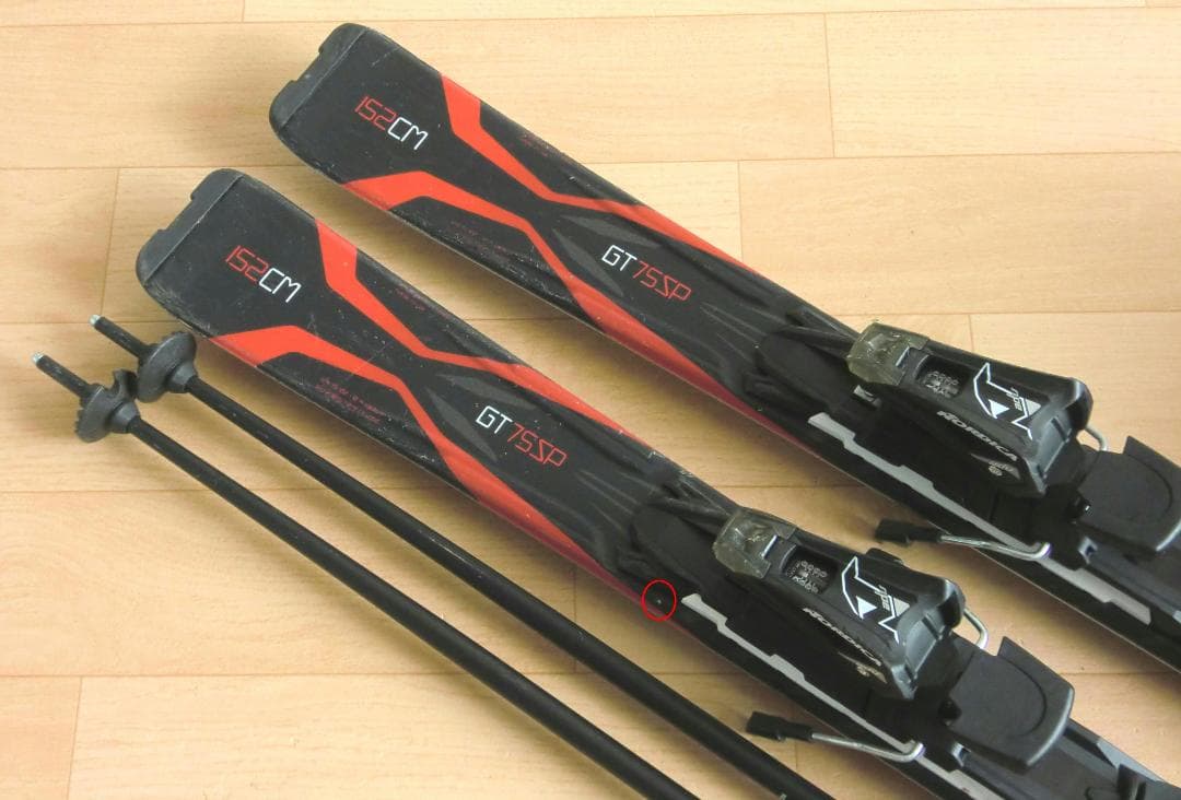 ■■送料無料■ノルディカ■メンズスキーセット■板152靴25.5■メンテ付■■