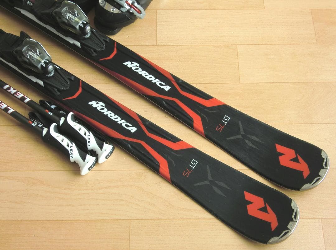 ■■送料無料■ノルディカ■メンズスキーセット■板152靴25.5■メンテ付■■