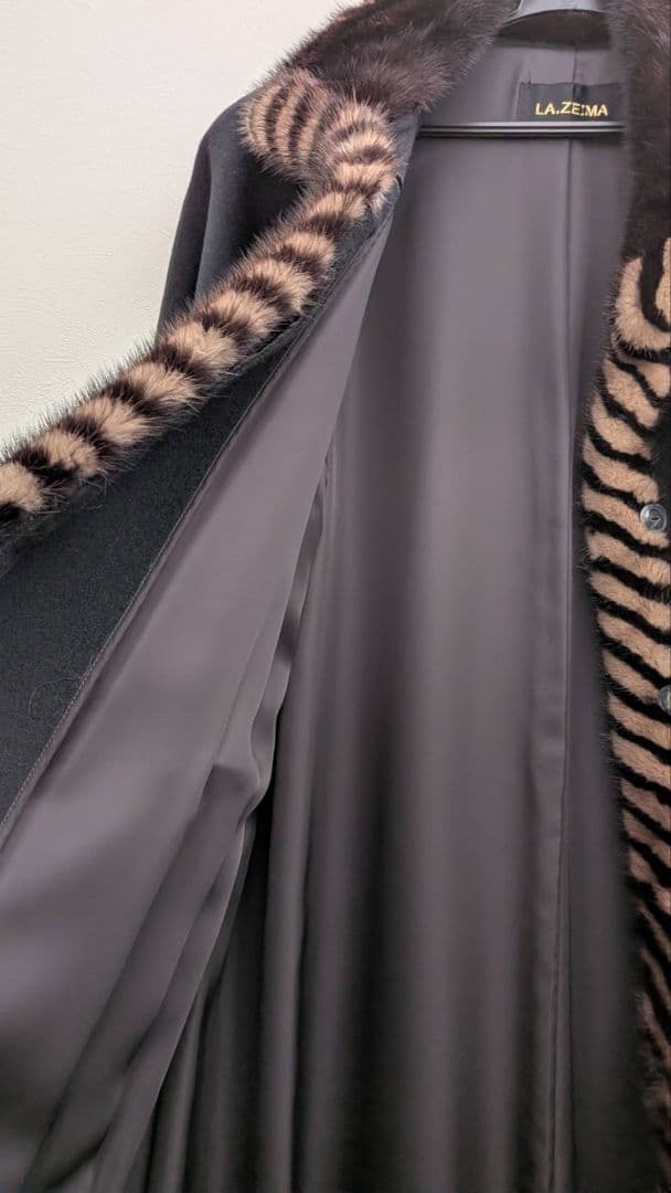 d*9様 カシミア ミンクコート 9号