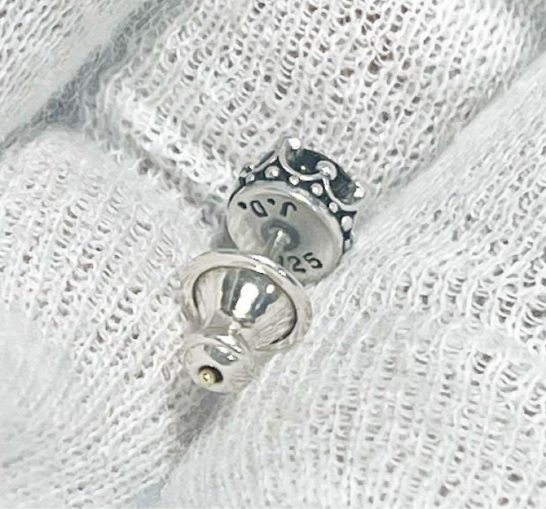 美品‼️ジャスティンデイビス　オニキスピアス　片耳‼️ Justin Davis