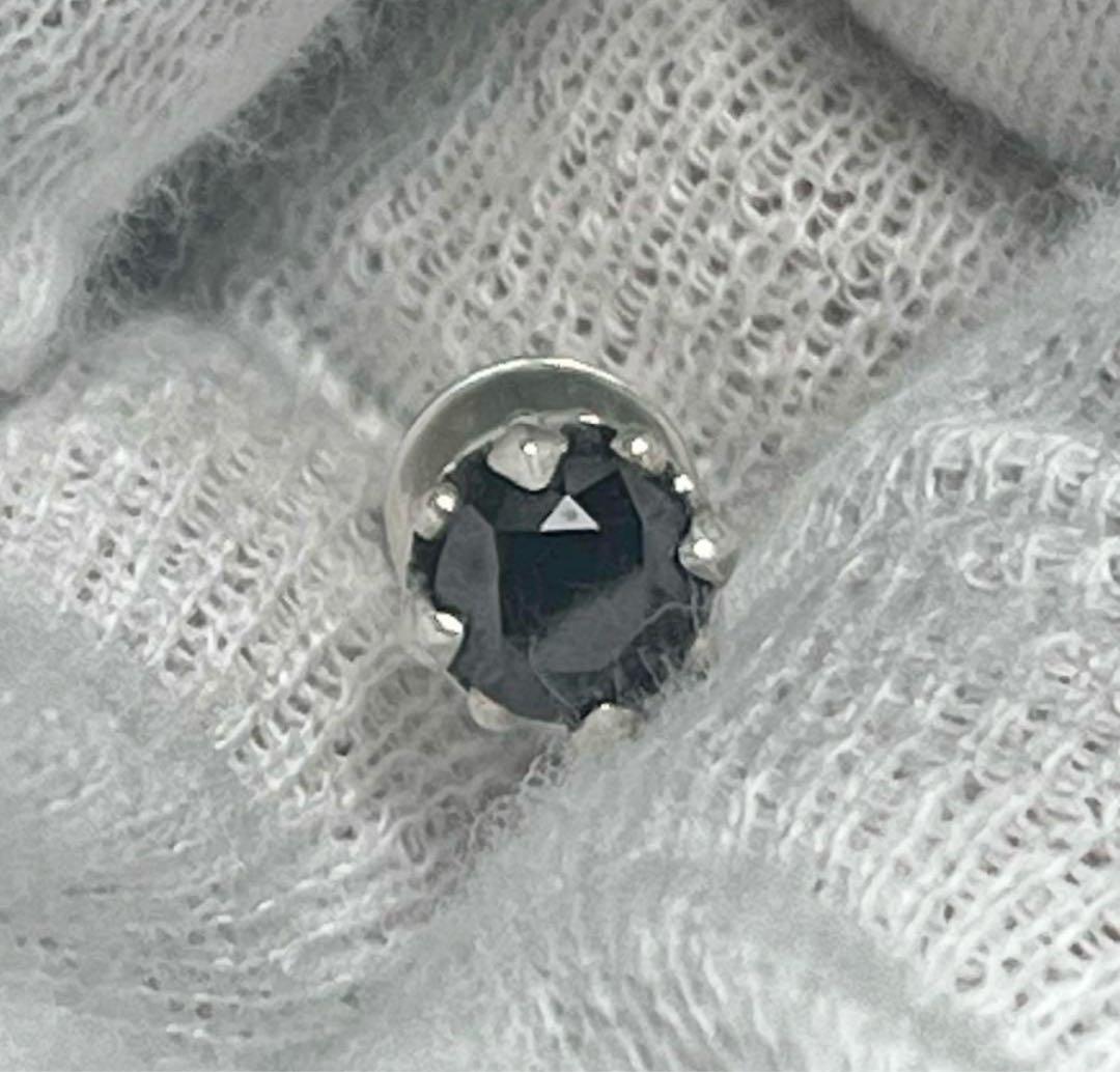 美品‼️ジャスティンデイビス　オニキスピアス　片耳‼️ Justin Davis